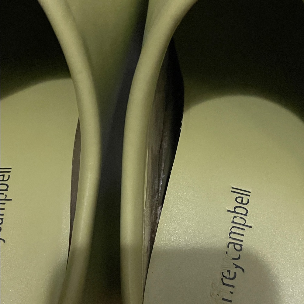 Jeffrey Campbell Lime Green Platform Clogs - Picture 5 of 6